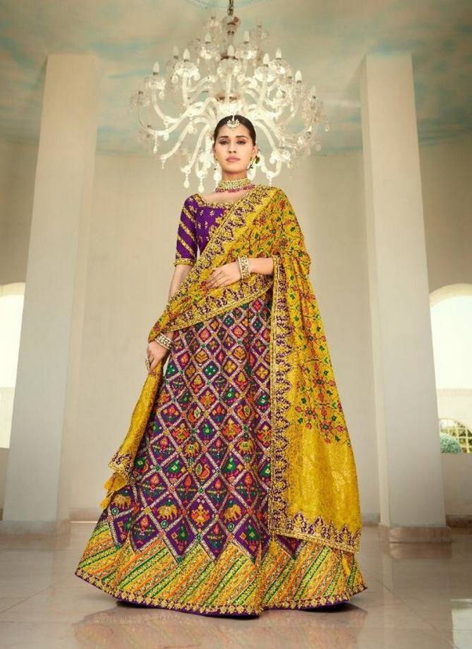 TATHASTU Latest Heavy Designer Wedding Wear Fancy Look and Beautifull Silk Embroidered Bridal Lehenga Choli Collection